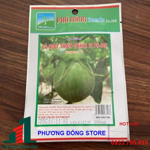 Hạt giống cà ngọt Thiên Thanh