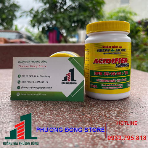 Phân bón lá acidifier plandtfood NPK 30-10-10 + TE