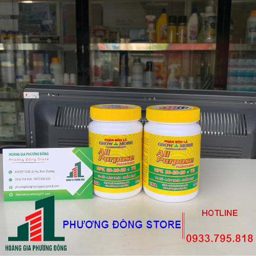 Phân bón lá all purpose NPK 20-20-20 + TE