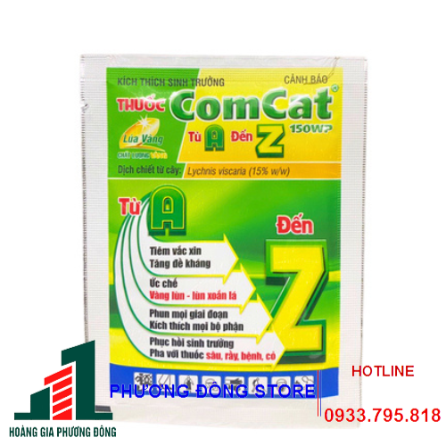 Phân Bón Lá Comcat 150wp Lúa Vàng