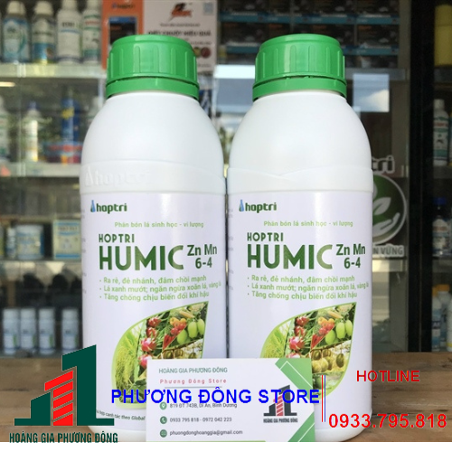 Phân bón lá vi lượng Hợp Trí Humic Zn Mn 6-4