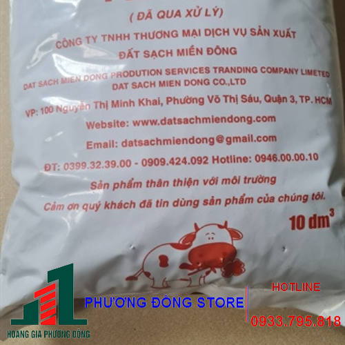 Phân bò Đất sạch miền Đông