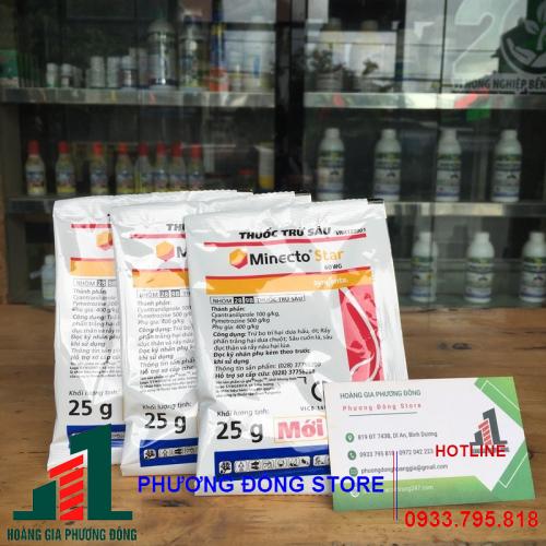 Thuốc trừ sâu Minecto Star 60WG