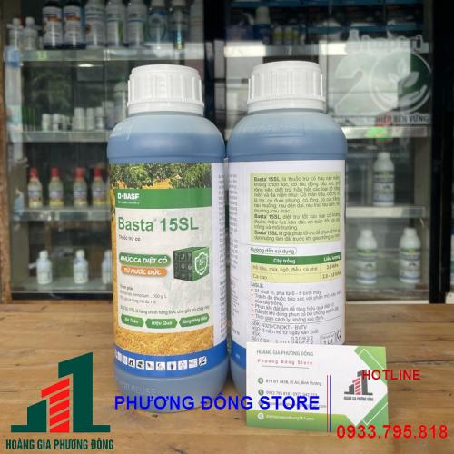 Thuốc trừ cỏ không chọn lọc Basta 15SL