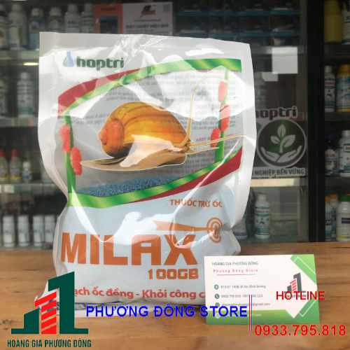 Thuốc diệt trừ ốc đồng Milax 100GB