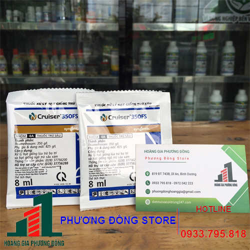 Thuốc xử lý hạt giống trừ sâu Cruiser 350FS