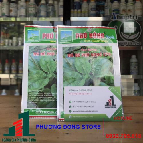 Hạt giống rau mã đề Phú Nông 279