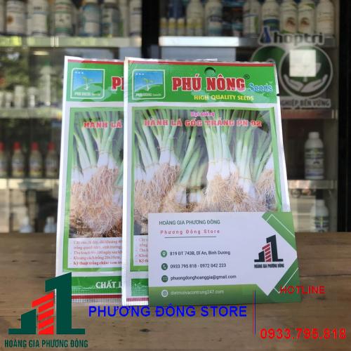 Hạt giống hành lá gốc trắng