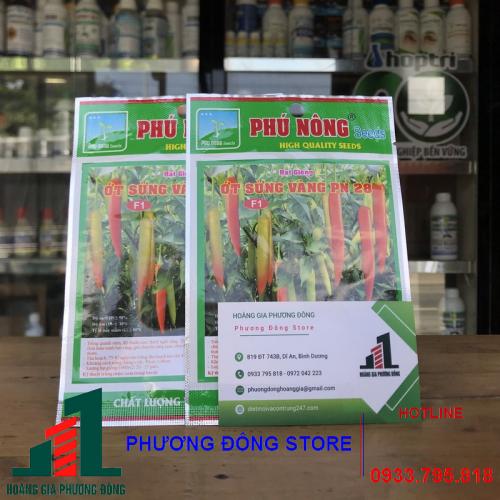 Hạt giống ớt sừng