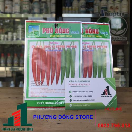 Hạt giống ớt trái dài Hàn Quốc