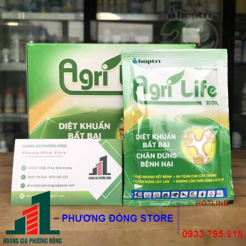 Thuốc trừ bệnh hữu cơ đặc trị vi khuẩn Agrilife 100SL