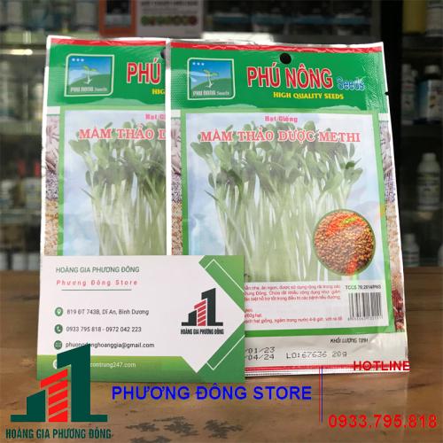 Hạt giống rau mầm thảo dược