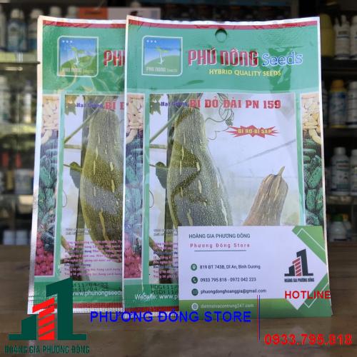 Hạt giống bí đỏ dài( bí sáp)