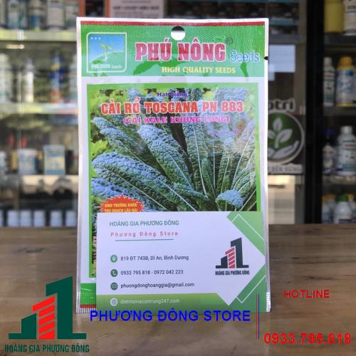 Hạt giống cải rổ TOSCANA (KALE KHỦNG LONG)