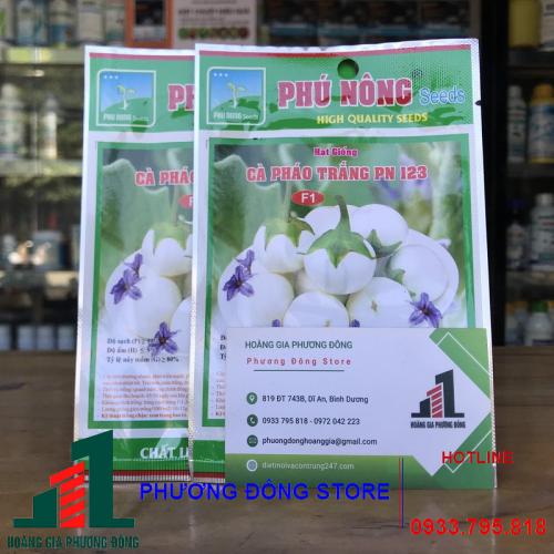 Hạt giống cà pháo trắng