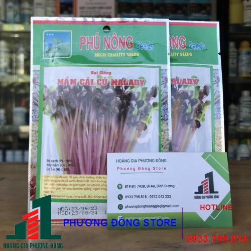 Hạt giống rau mầm củ cải Malady